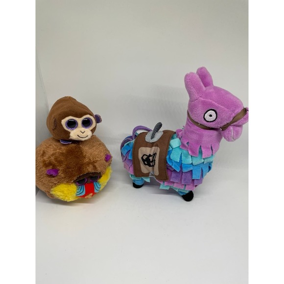 Cute whimsical plush bundle piñata, monkey boo ty and Charlie baboon - Picture 2 of 6